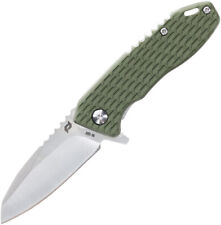 Schrade 1159317 Tenacity 2.5" AUS-10A Blade Green Aluminum Handle Folding Knife