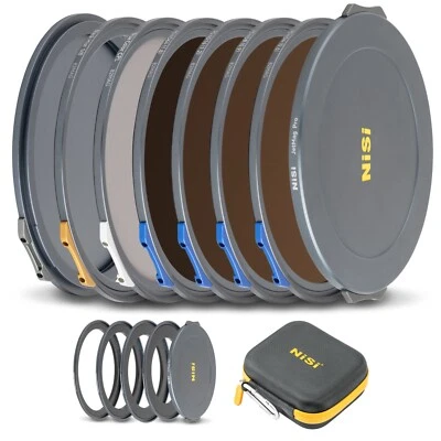NiSi JetMag Pro CINEMA Kit incl 4 FS ND, CPL, Black Mist, 67-72-77-82mm adaptors - Image 1 of 4