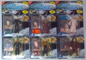 Playmates Star Trek TNG 6 Action Figures Asst 6950, Assortment 4 - Picture 1 of 7
