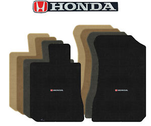 Lloyd Velourtex Front Mats for '23 Honda HR-V w/Red & Black Honda H & Word Combo
