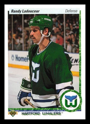 Randy Ladouceur #151 1990-91 Upper Deck Hartford Whalers - Image 1 of 2