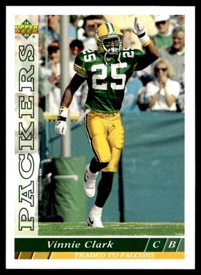 1993 Upper Deck Vinnie Clark Atlanta Falcons #91 - Image 1 of 2