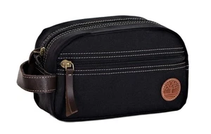 Kit organizador de viaje de lona para bolsa de artículos de tocador para hombre, negro, talla única - Imagen 1 de 5