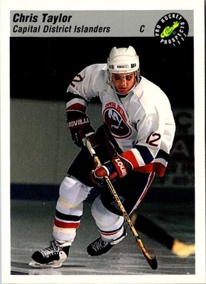 1993 Classic Pro Prospects Chris Taylor #113 Capital District Islanders - Image 1 of 2
