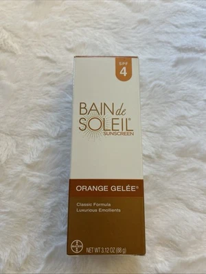 Солнцезащитный крем Bain De Soleil 77093 Orange Gelee SPF 4 3,12 унции - Изображение 1 из 4