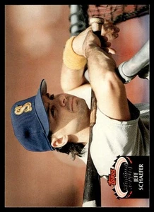 1992 Stadium Club Jeff Schaefer Seattle Mariners #108 - Picture 1 of 2