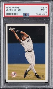 1996 TOPPS #219 DEREK JETER PSA 9 - Picture 1 of 2