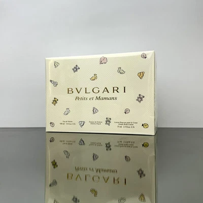 Bvlgari PETITS ET MAMANS 3pc Gift Set 3.4oz EDT Spr +2.5oz B/Lotion + Pouch - Image 1 of 2