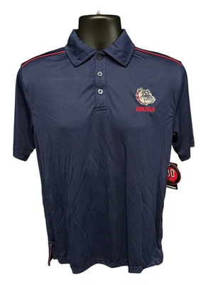 **NEW** Gonzaga Bulldogs Colosseum Polo Shirt - Image 1 of 4