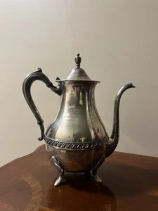 Vintage Sheets Rockford Silver Co 1875 versilberte Teekanne 3877 - Bild 1 von 9