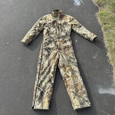 Red Head Silent Hide Coveralls Men's M Insulated Real Tree Camo Hunting  - Image 1 of 4