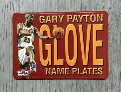 1999 年 NBA Hoops 名牌 | Gary Payton | #4NP | 西雅图超音速 — 第 1/2 张图片