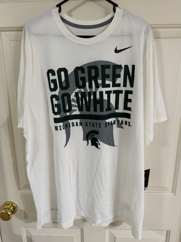 Women’s Plus Size XXL Michigan State University Spartans T-shirt, New With Tags - Image 1 of 3