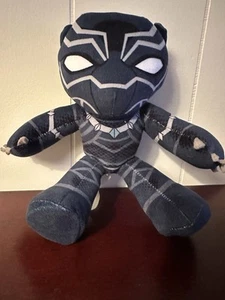 Disney Marvel Avengers Flexers Bendable Poseable Plush Figure Black Panther 9” - Picture 1 of 5