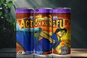 Jackie Chan S Action Kung Fu Turbografx 16 20 Ounce Stainless Steel Tumbler