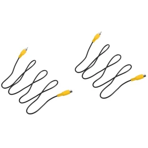 Paquete de 2 cables de extensión de audio RCA macho a hembra conexión para altavoz - Imagen 1 de 12