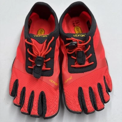 Zapato para correr Vibram Fivefingers KSO Evo para mujer, coral/gris, 36 EU/6-6,5 M EE. UU. Foto 1 de 4
