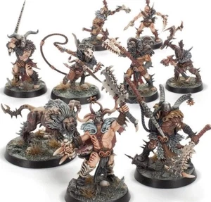 OOP Warcry Untamed Beasts Warband Warhammer Slaves Darkness Age Sigmar Citadel - Picture 1 of 6