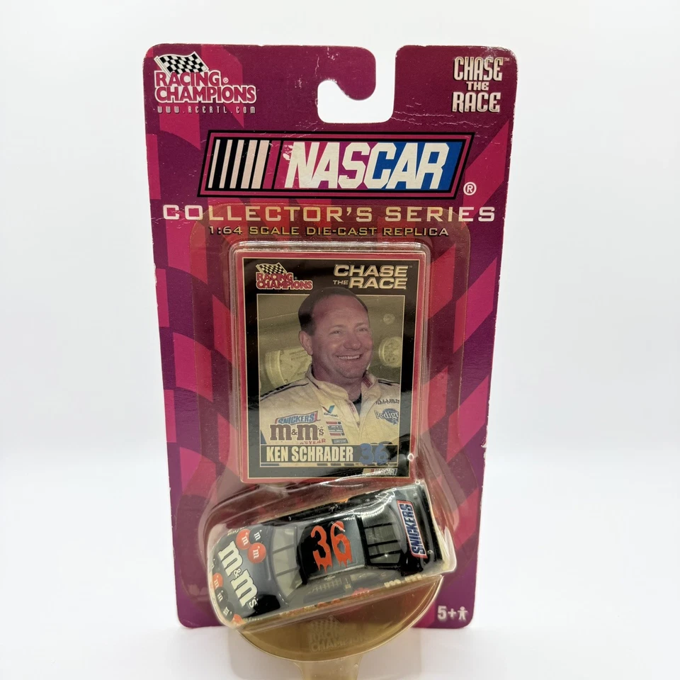 Racing Champions Ken Schrader #36 M&M’s 1:64 Die-Cast Chase the Race - Image 1 of 2