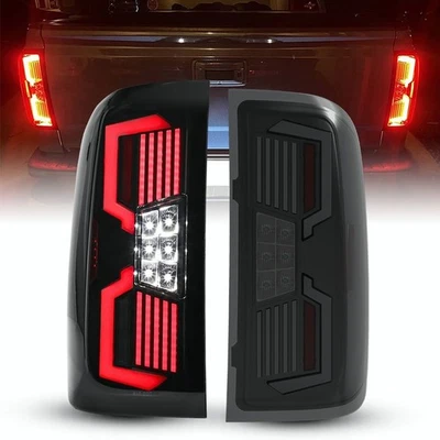 Sequential LED Tail Lights For 2014-2018 Chevy Silverado 1500 2500 HD 3500 HD - Image 1 of 4