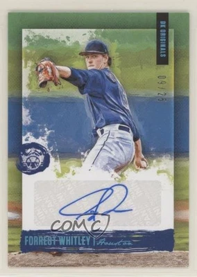 2020 Diamond Kings DK Originals Signatures Holo Blue /25 Forrest Whitley Auto - Image 1 of 2