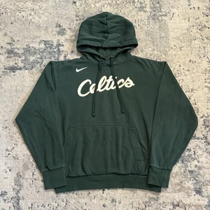 Nike Boston Celtics Hoodie Herren Medium Green City Edition Pullover Sweatshirt - Bild 1 von 8