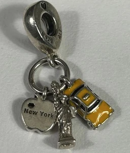 Authentic Pandora Charm, New York Highlights, - Picture 1 of 7