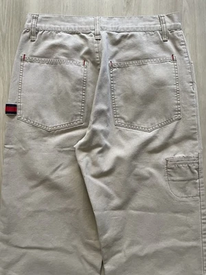 Винтажный Tommy Hilfiger плотник хаки Chino мешковатые широкие ноги Sz 30 - Изображение 1 из 4