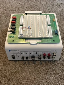 National Instruments NI Elvis con placa de prototipado - SIN fuente de alimentación sin probar - Imagen 1 de 5