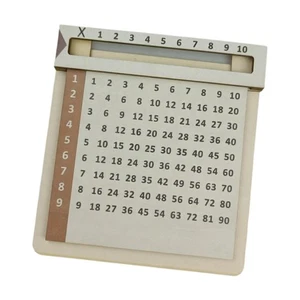 Wooden Slidable Multiplication Tables for Elementary 3 Years Old and up Kids - Picture 1 of 7