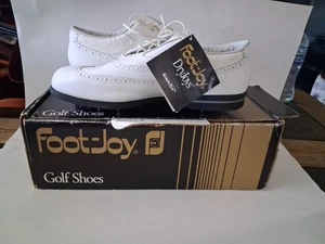 Footjoy Women's Dryjoy Golf Shoes Size 11N New in Original Box Item Style 98129 - Picture 1 of 16