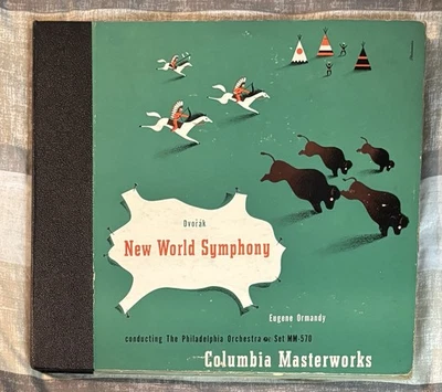 1946-The Dvořák “New World Symphony” {Shellac 5 Record Set} ~78RPM 12” Columbia - Image 1 of 4