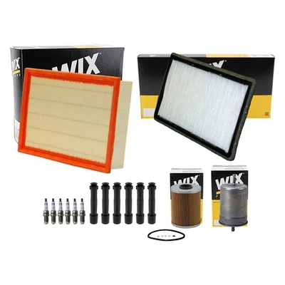 Wix Tune Up Kit Bosch 6 Spark Plug & Boot Kit for E30 E36 325i 325is Base 2.5 L6 - Image 1 of 2