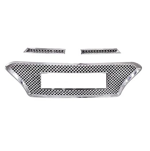 Front Chrome Grill Compatible with Hyundai Elite i20 2018 - Picture 1 of 2
