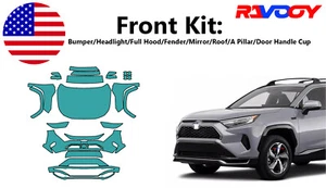 For Toyota RAV4 Prime SE XSE 2021-2025 Front Paint Protection Film PreCut PPF - Picture 1 of 7