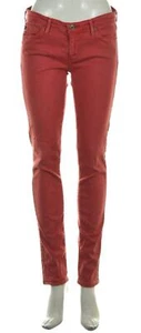Pantalones de mezclilla de cigarrillo AG Adriano Goldschmied talla 28 rosa recto - Imagen 1 de 6
