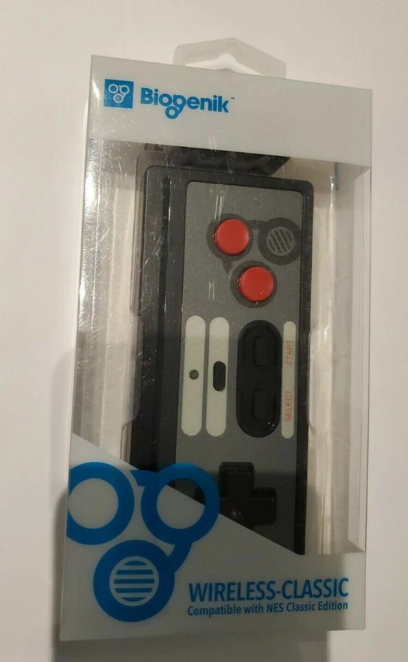 Brand New - BIOGENIK NES Classic Mini Edition Wireless Controller 2.4 GHZ - Image 1 of 2