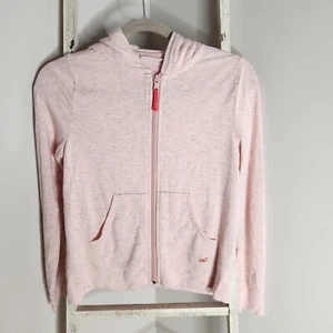 Vineyard Vines girls large 14 pink metallic full zip hoodie - Picture 1 of 5