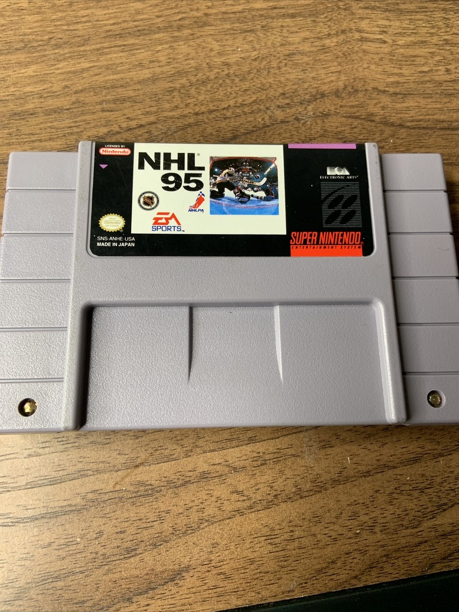 Nintendo SNES Hockey NHL 95 Video Games for sale | eBay Nintendo SNES Hockey NHL 95 Video Games for sale | eBay