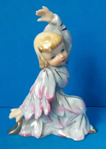 Vintage Anthropomorphic Japan Porcelain Dancing Plant Child circa 1940s - Picture 1 of 9