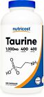 Nutricost Taurine 1000mg, 400 Capsules - Gluten Free & Non-GMO