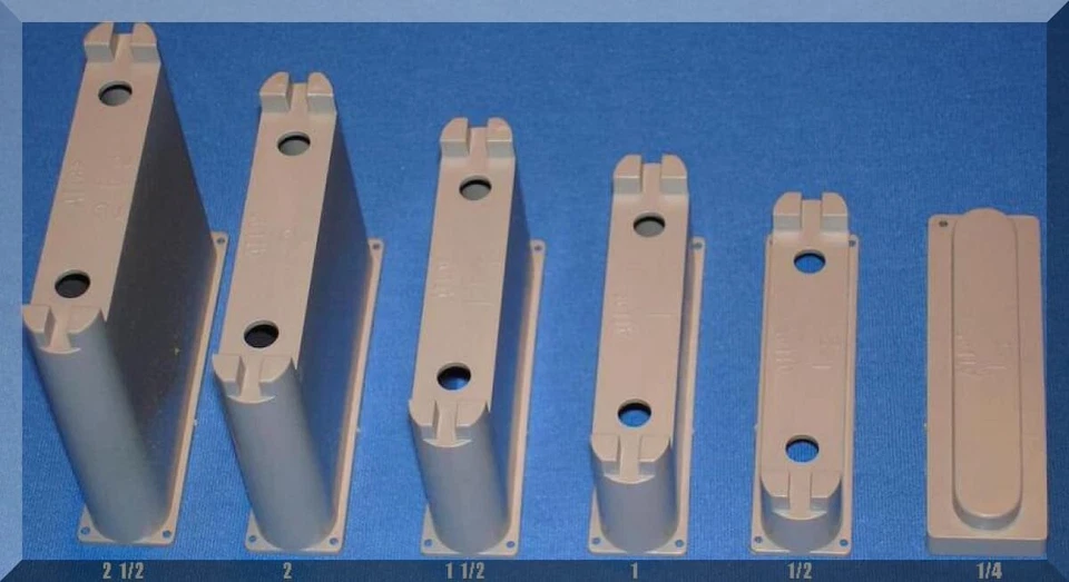 ATLAS HO ESCALA 1/87 SLOT CAR TRACK MUELLES GRISES - 6 TAMAÑOS 2.5 2.0 1.5 1.0 1/2 1/4 Foto 1 de 1