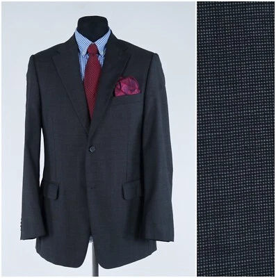 Jaqueta Blazer Masculina Nova Zelândia Merino Lã Casaco Esportivo 40R Tamanho EUA PARK AVENUE - Imagem 1 de 4