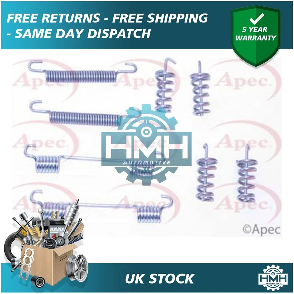 Fits Mercedes Sprinter VW Crafter Handbrake Brake Shoes Fitting Kit Rear Poppy - Image 1 of 2