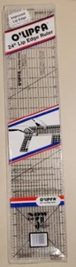 VTG O’Lipfa Lip Edge RULER Model #11111 24”x5” Olfa Cutters & Mats Quilting - Picture 1 of 5
