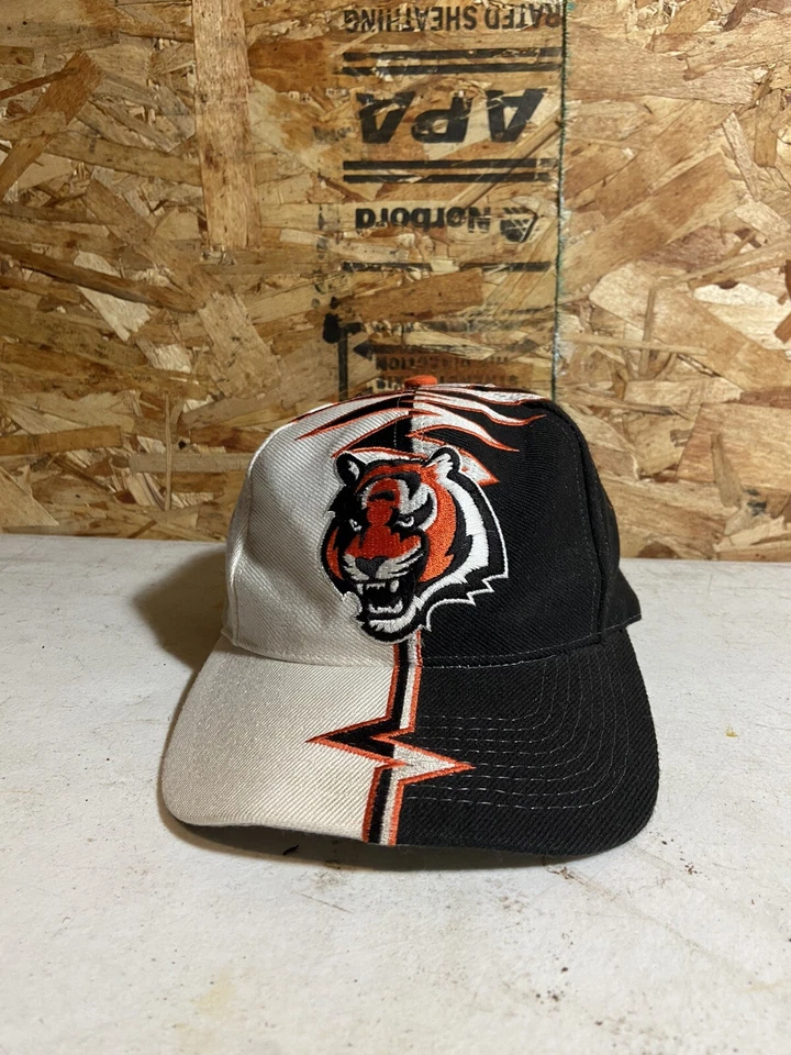 De colección RARO Cincinnati Bengals Starter Classic Pro Line Shock Wave Sombrero Deportivo Foto 1 de 4