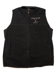 Pendleton Whisky Vest Mens XXL Black Fleece Embroider LET'ER BUCK Woolen Mills - Picture 1 of 16
