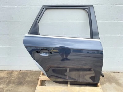 2013–2016 AUDI A4 ALLROAD PORTA EXTERNA TRASEIRA DIREITA PASSAGEIRO CONCHA AZUL FABRICANTE DE EQUIPAMENTO ORIGINAL - Imagem 1 de 4