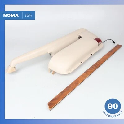 92-96 Jaguar XJS HE Series 3 apoio de braço e bolso para porta de passageiro direito bege fabricante de equipamento original - Imagem 1 de 4