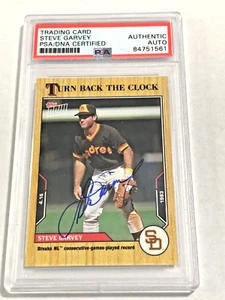 Steve Garvey autograph signed 2021 Topps NOW baseball card PSA SLAB Padres - Picture 1 of 2